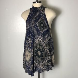 FreePeople Boho Freestyle Paisley Dress SzM